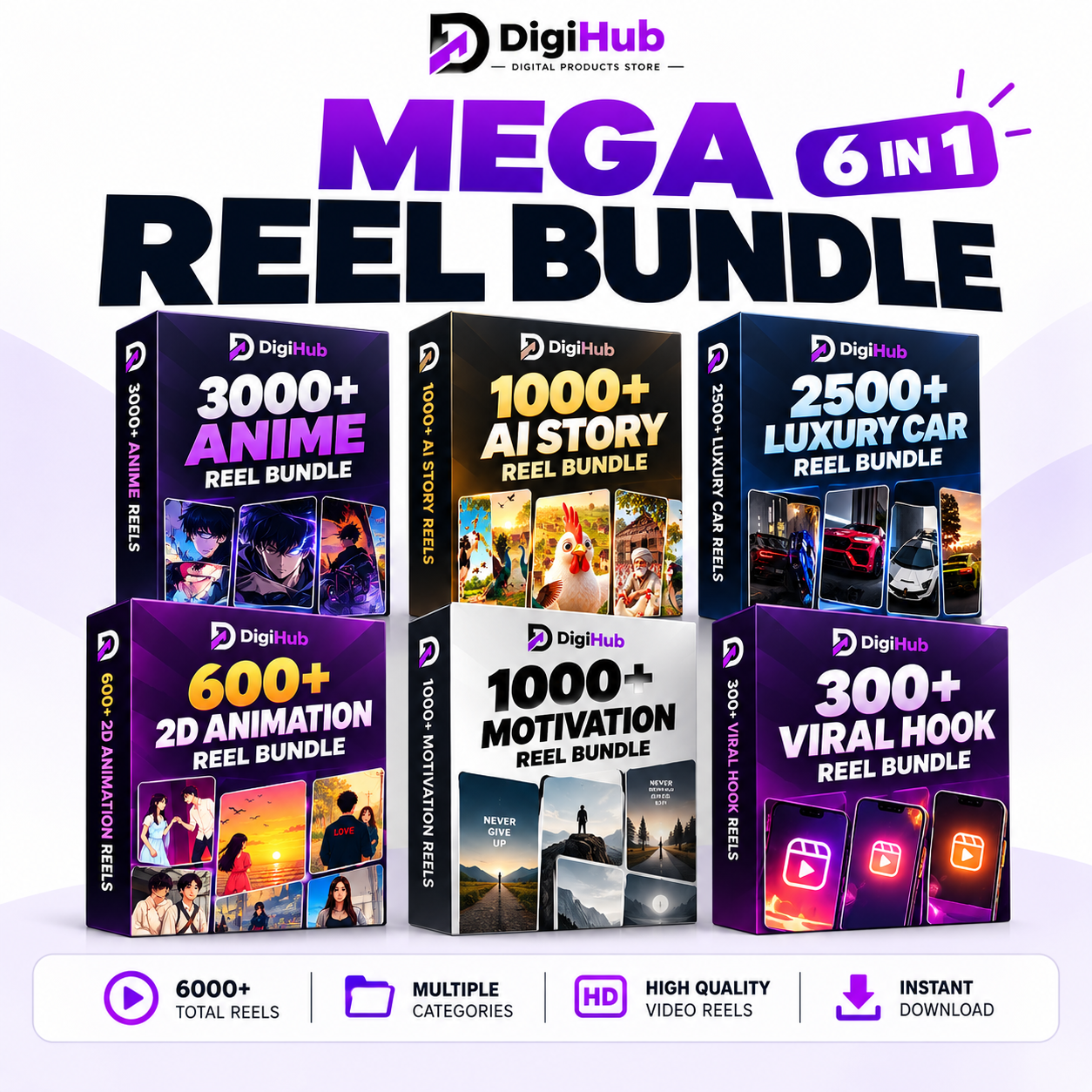 Mega Reel Bundle - Grow Your Social Media